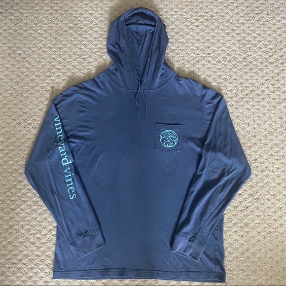 Vineyard Vines Other - Vineyard Vines Blue Lightweight Sweatshirt